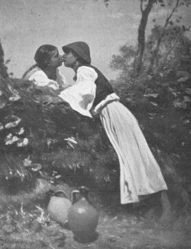 A CSÓK. 1863 PETTENKOFEN ÁGOST OLAJFESTMÉNYE BÉCSI MŰVÉSZETTÖRT. GYŰJTEMÉNY