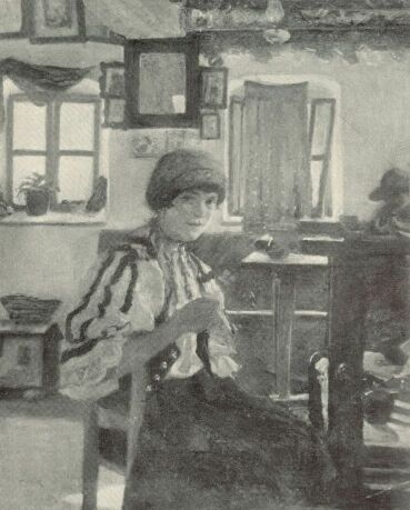 SOKÁC ASSZONY. 1906 CSÓK ISTVÁN FESTMÉNYE