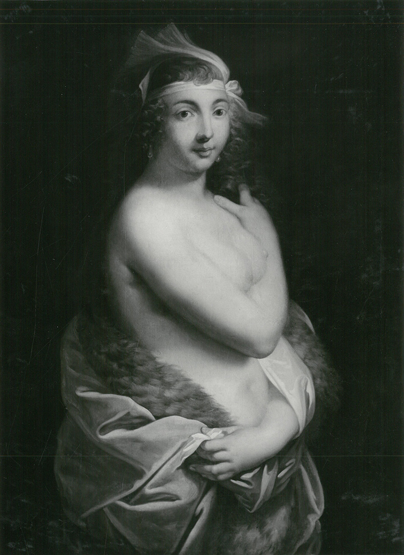 Moré Miklós - Rubens - Feleségem (Lampl Johann Baptiste másolata) Restaurálta
