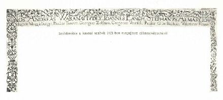 SZÉLDÍSZÍTÉS A KASSAI SZABÓK 1621-BEN MEGÚJÍTOTT CÉHSZABÁLYZATÁRÓL