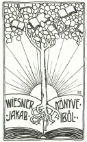 EX-LIBRIS FALUS ELEK RAJZA