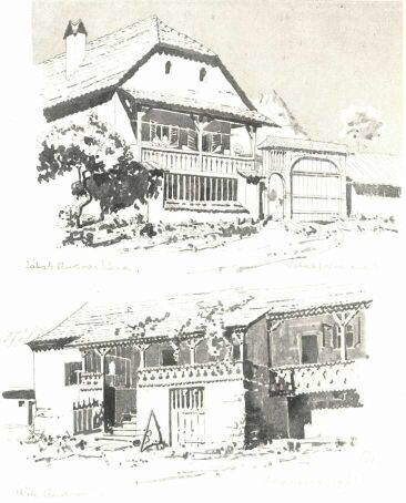 A HOMOR�D VID�K�R�L BENK� ISTV�N RAJZA (A FELS� K�P: JAKAB ANDR�S H�ZA PATAKFALV�N, AZ ALS� H�Z EL�TT ROST�LYOS TORN�CCAL. AZ ALS� K�P: M�T� ANDR�S H�ZA �LAKTELKE�, ��LETE� HOMOR�DSZENTP�LON, TORN�CGAR�DICSCSAL, PINCETOROKKAL)