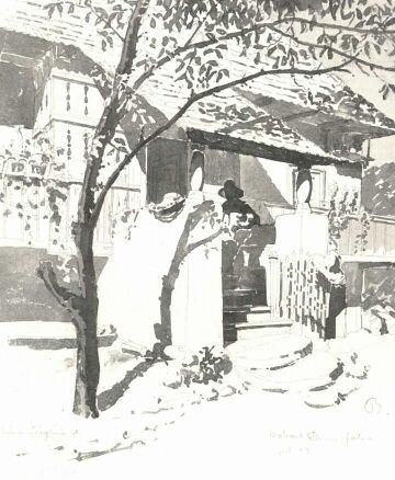 �KIERESZT�S�, M�G�TTE DECK�S TORN�C �ERESZ� SZ�SZ ZSIGMOND KOB�T-DEMETERFALV�N VAL� H�Z�BAN. A TORN�C V�G�N T�JP�C A FEH�R-NYIK� V�LGY�B�L BENK� ISTV�N RAJZA