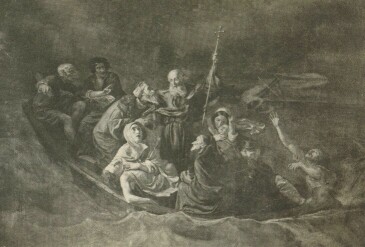 A MENTŐCSOLNAK 1846 ZICHY MIHÁLY OLAJFESTMÉNYE