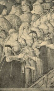 A KERESZT CSODÁJA. RÉSZLET GENTILE BELLINI FESTMÉNYE VELENCE, ACCADEMIA DI BELLE ARTI