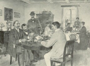 VASÁRNAP DÉLUTÁN, 1893 BIHARI SÁNDOR FESTMÉNYE POLLÁKOVICS MÁTYÁS TULAJDONA