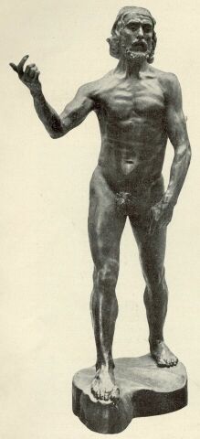 KERESZTEL� J�NOS AUGUSTE RODIN SZOBORM�VE 