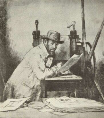 MUIRHEAD BONE ARCKÉPE FRANCIS DODD RÉZKARCA
