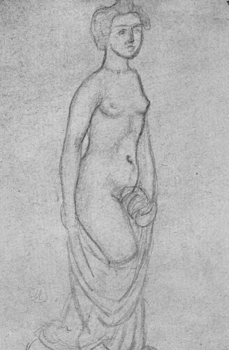 TANULM�NY ARISTIDE MAILLOL RAJZA