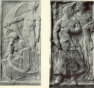 BRONZ-DOMBORM�VEK A KERESKEDELMI BANK D�SZUDVAR�BAN MARG� EDE M�VEI