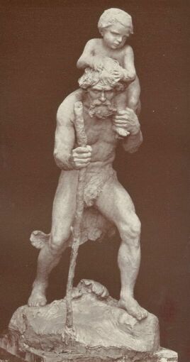 SZENT KRIST�F H�V�S L�SZL� SZOBORM�VE A P�RISI SZALONBAN MENTION HONORABLET NYERT M�