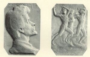 20. kép. Beck Ö. Fülöp: Petőfi-plakett (az éremkedvelők egyesületének 1905. évi tagsági illetménye).