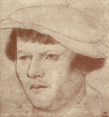 IFJABB HANS HOLBEIN: F�RFI-ARCK�P. KR�TARAJZ A SZ�PM�V�SZETI M�ZEUM RAJZGY�JTEM�NYE