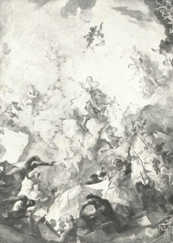 SZ�Z M�RIA MENNYBEMENETELE MAULPERTSCH KUPOLAK�P�NEK R�SZLETE BOGOSZL�N