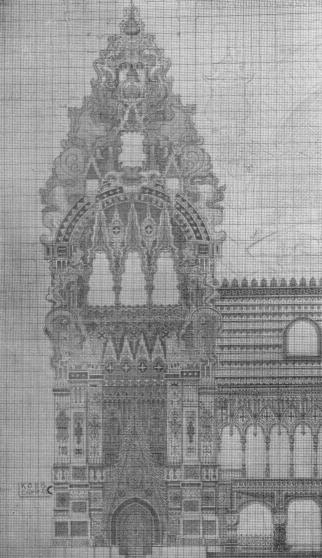 FANTASZTIKUS ARCHITEKT�RA GREGUSS GY�RGY RAJZA