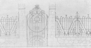 KAPU ES KER�T�S-R�CS SCHW�B GYULA TERVRAJZA