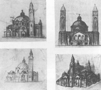 TANULM�NYOK �S V�ZLATOK A BUDAPESTI FERENC J�ZSEF JUBILEUMI TEMPLOMHOZ LECHNER �D�N M�VEI