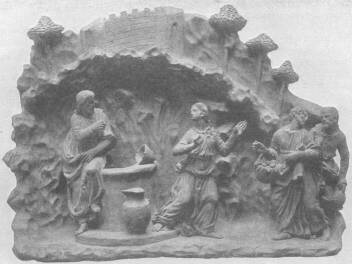 6. �BRA BENEDETTO DA MAIANO: A SAMARJAI ASSZONY A K�TN�L. AGYAGV�ZLAT