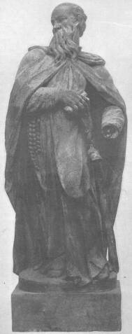 16. �BRA. ANTONIO FEDERIGHI: REMETE SZENT ANTAL. AGYAGSZOBOR