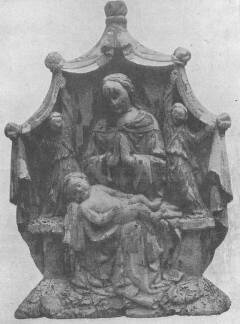 31. �BRA. MIL�N�I MUNKA 1470 T�J�R�L: MADONNA, A GYERMEK �S ANGYALOK. FESTETT FA.