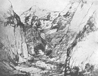 A SZ�PM�V�SZETI M�ZEUM KI�LL�T�S�B�L LAUTERBRUNNEN D. S. MC LAUGHLAN R�ZKARCA