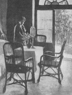 A M�CSARNOK TAVASZI KI�LL�T�S�B�L KERTI SZOBA KEM�NYFFI JEN� FESTM�NYE