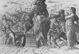 PIETA ANDREA MANTEGNA RÉZMETSZETE