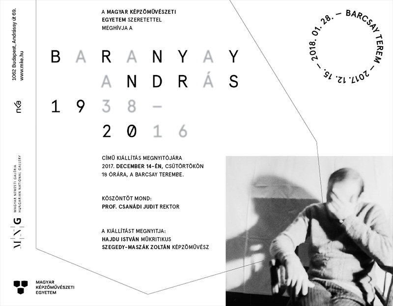 BARANYAY ANDRÁS (1938 ‒ 2016)