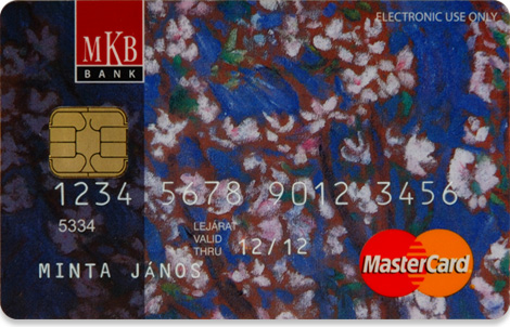 „Az év bankkártya sorozata 2011” kategória nyertes pályázata: