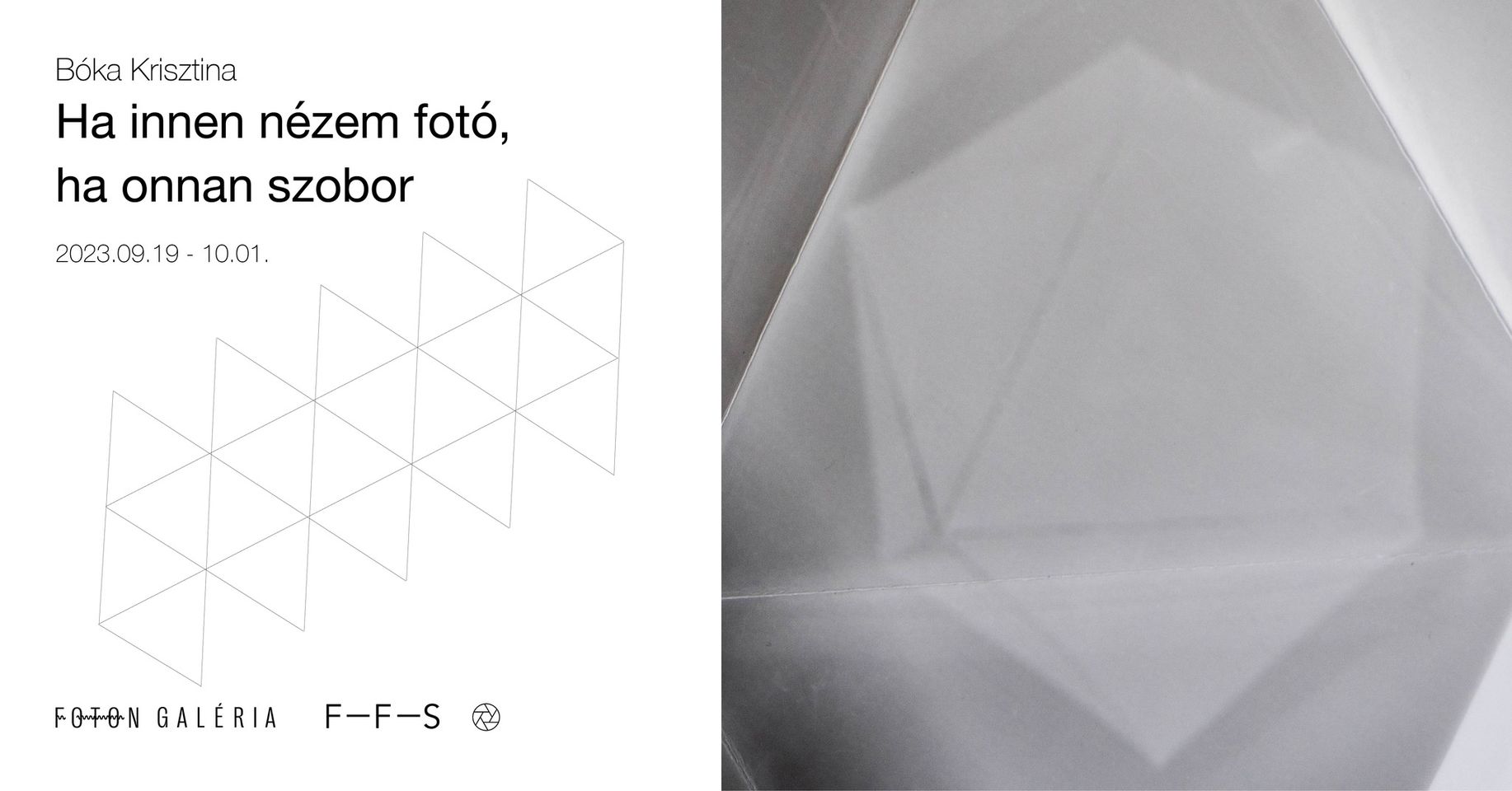 HA INNEN NÉZEM FOTÓ, HA ONNAN SZOBOR – Bóka Krisztina