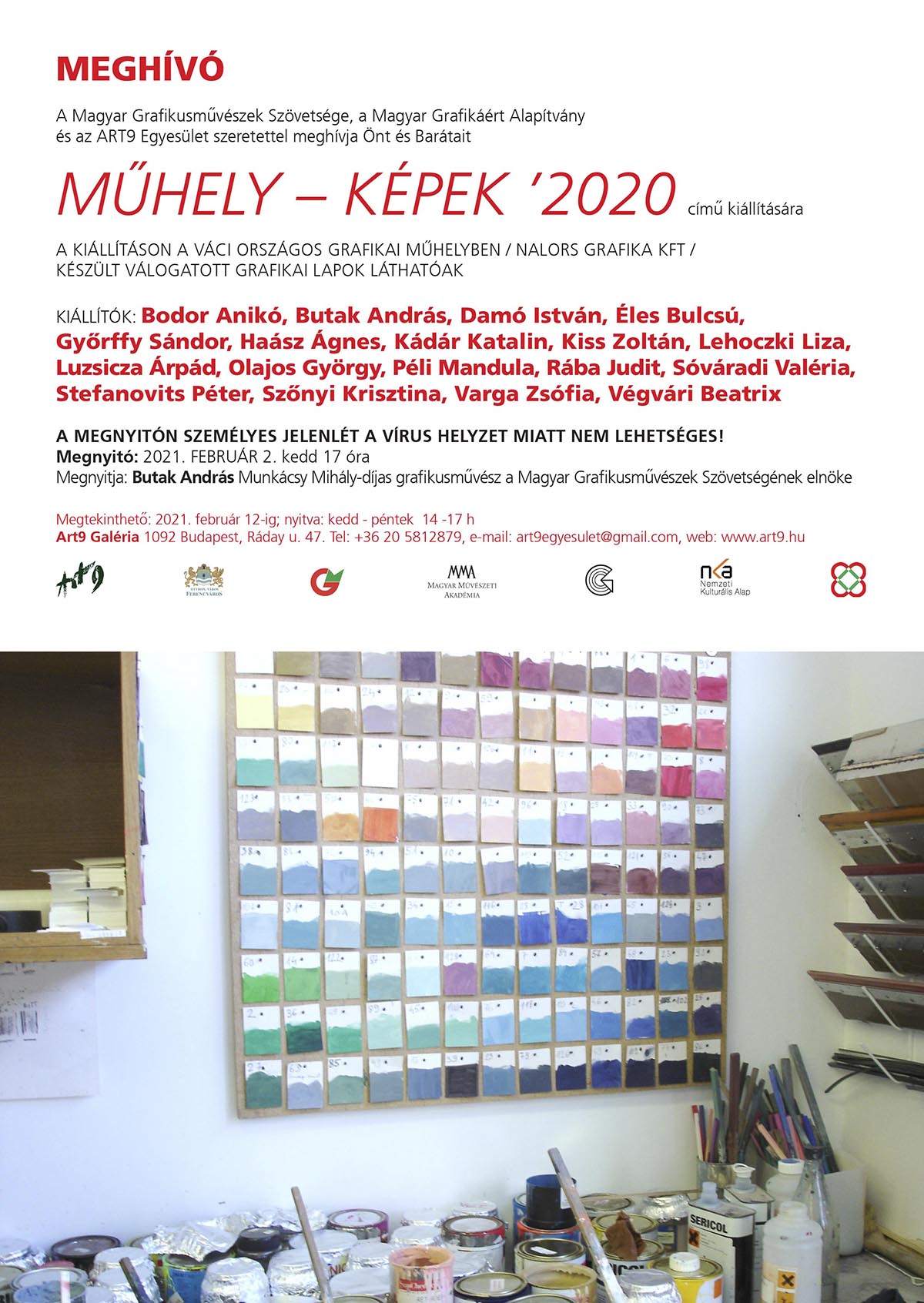 Műhely -- Képek 2020