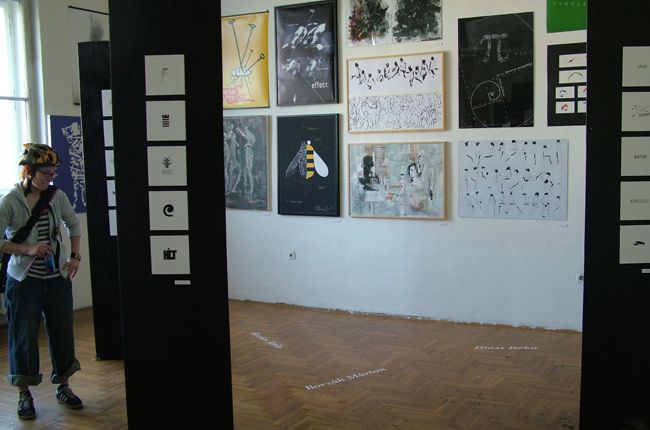 Az MKE hallgatóinak év végi szakmai kiállítása 2009 (Főépület)