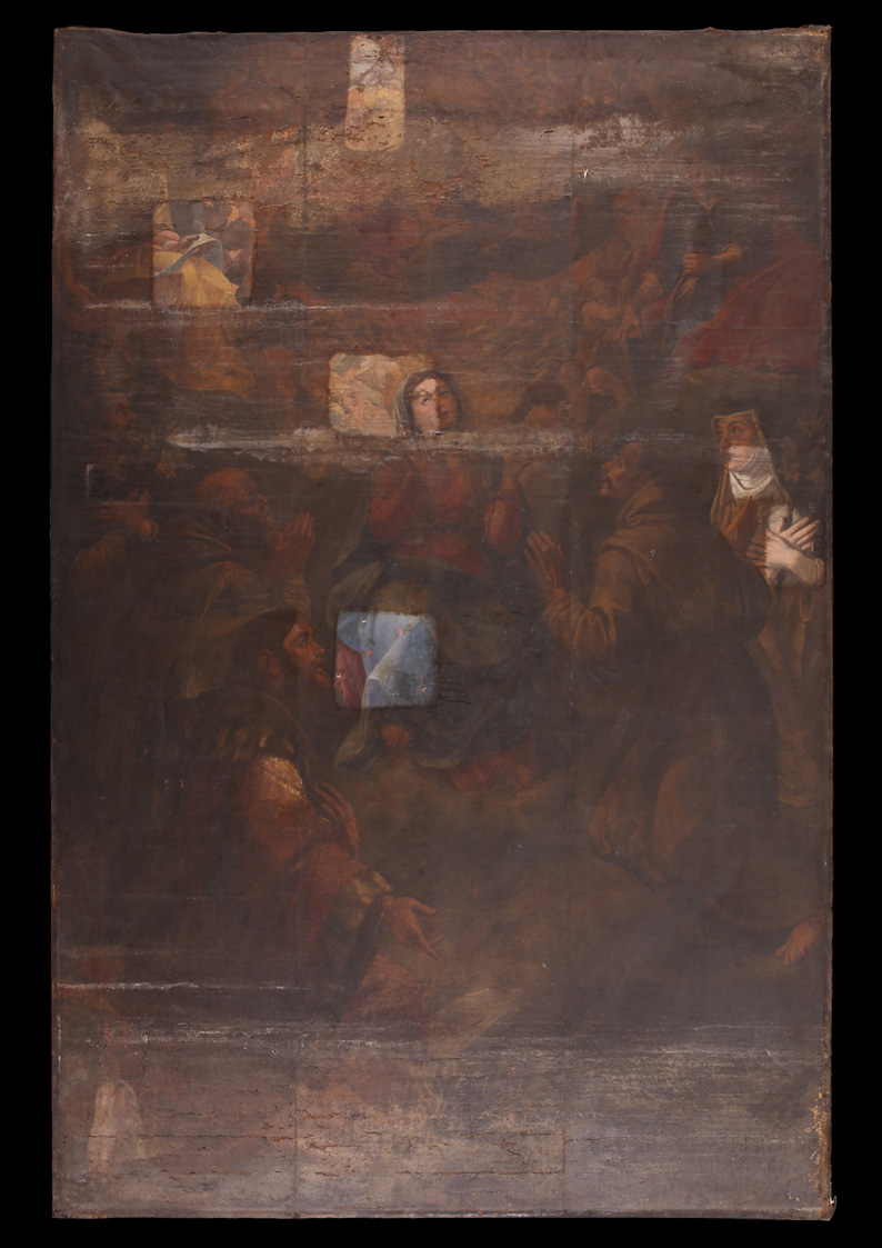 Ismeretlen festő: Kőtömböt mozgató férfiak, 19. sz. vége – 20. sz. eleje