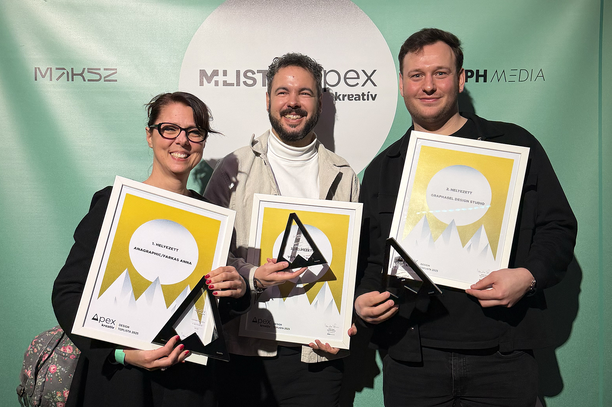 Ismét az Apex Design Toplistájának élmezőnyében végeztek a Képző oktatói