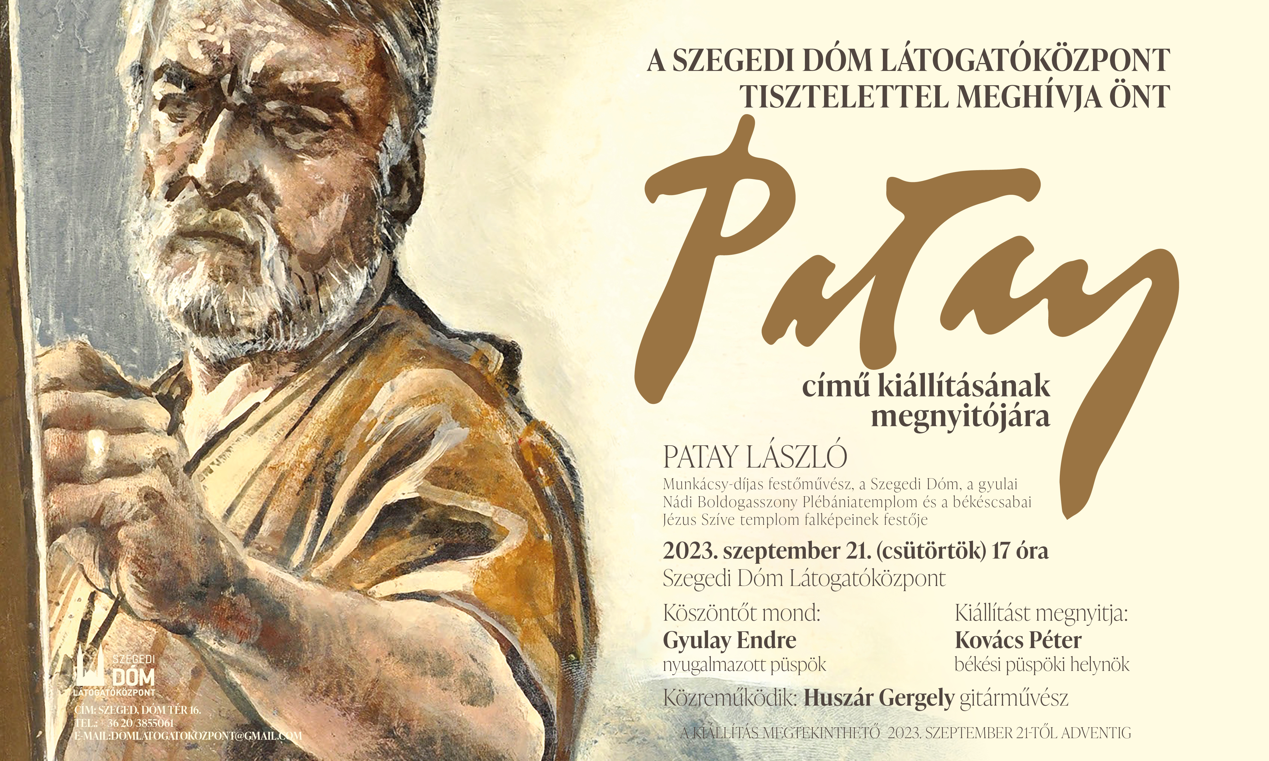 Meghívó – Patay kiállítás