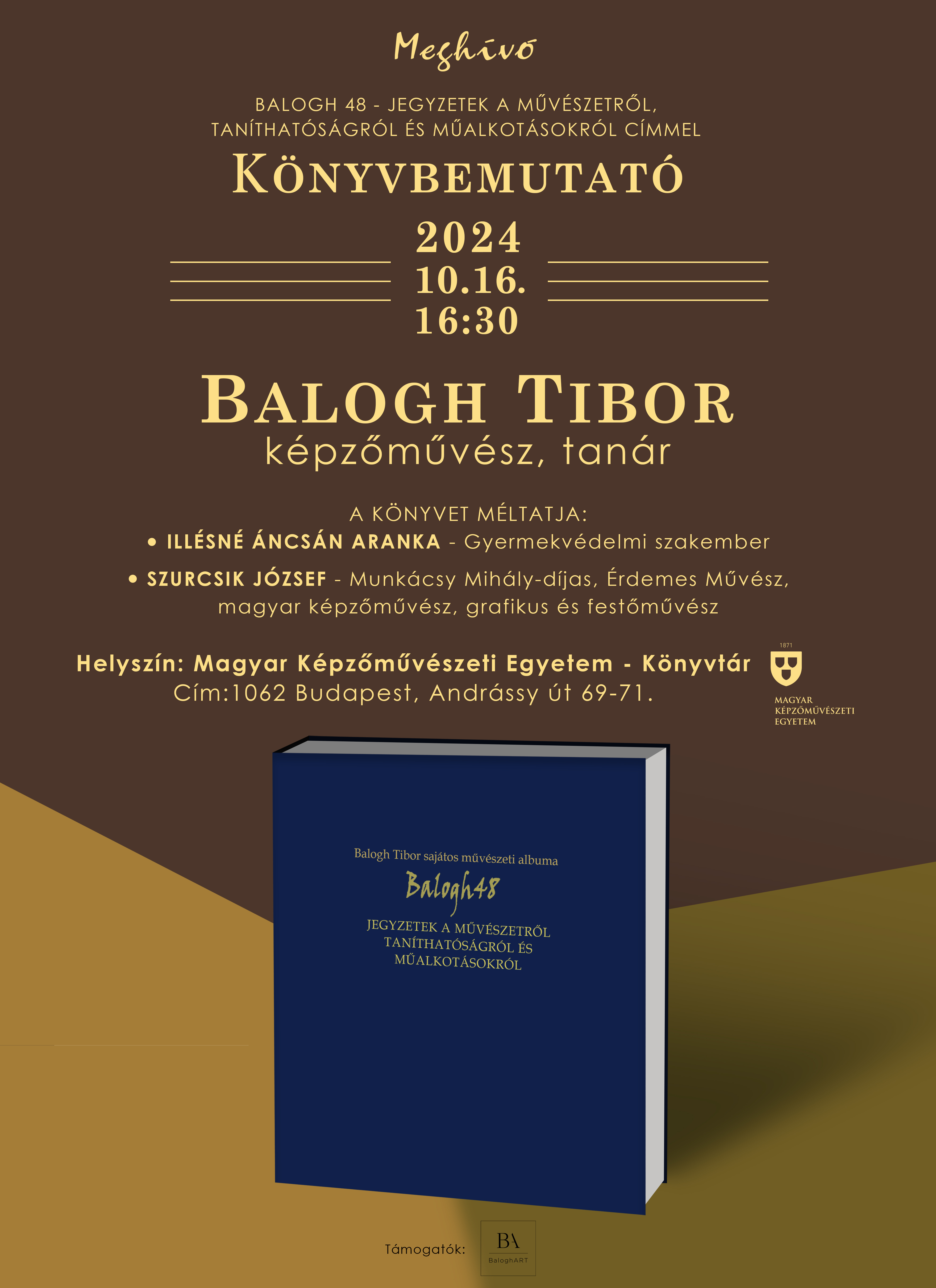 Balogh 48 – jegyzetek a művészetről, taníthatóságról és műalkotásokról