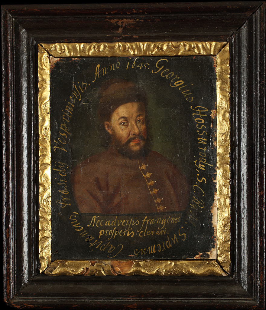 Ismeretlen festő: Hossutody (Hosszútóthy) György portréja, 1652 után