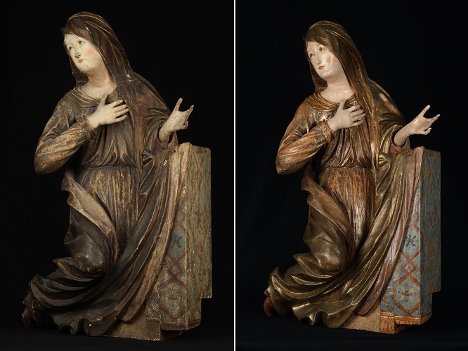 Hauser Lőrinc: Szűz Mária, 1760-as évek